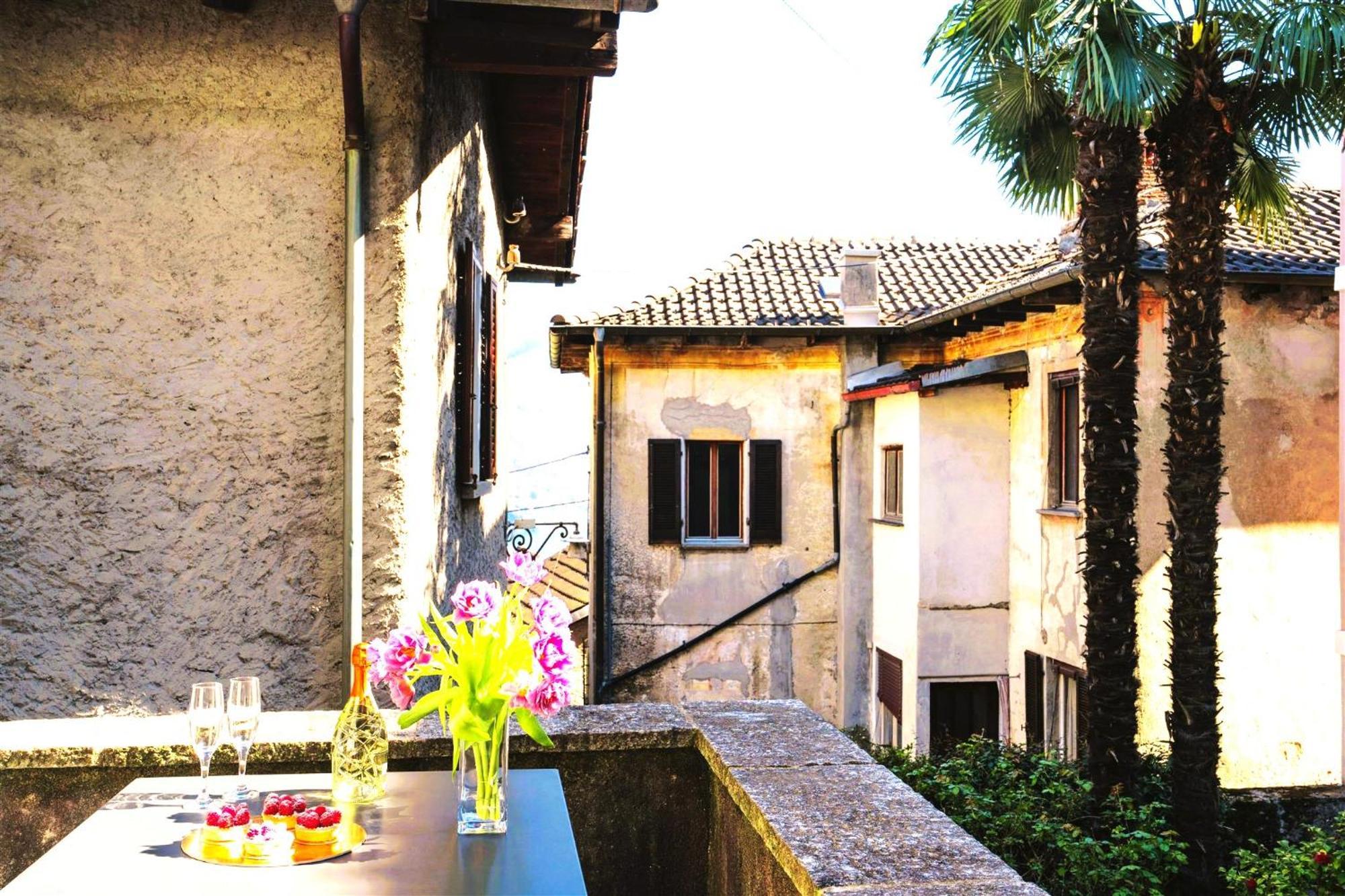 Rustico In Pietra Villa Brissago Luaran gambar