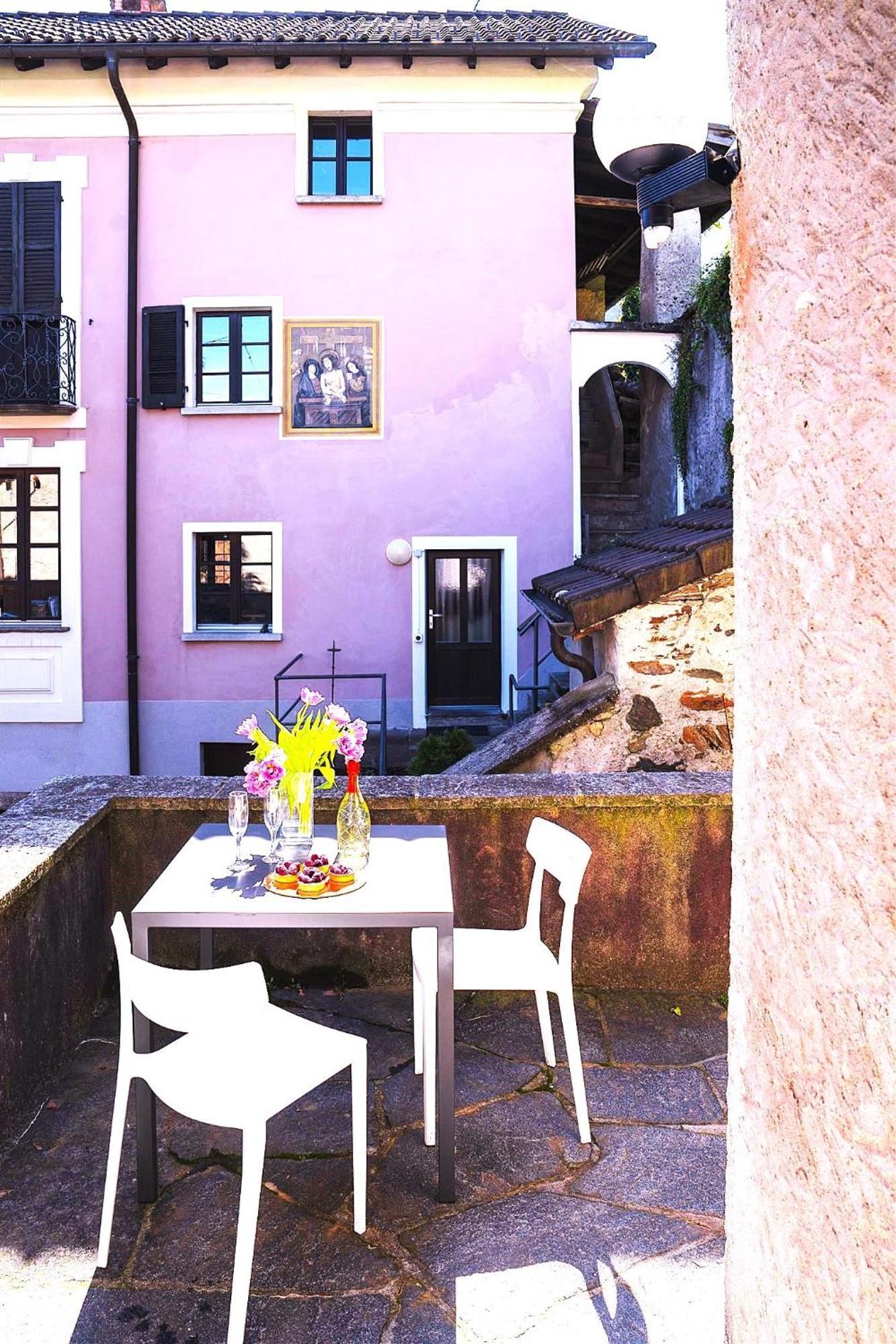 Rustico In Pietra Villa Brissago Luaran gambar